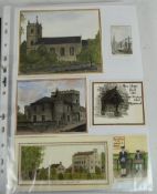 JACK GRUNWELL - LOCAL ARTIST - COLLECTION OF ORIGINAL MINIATURES