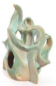 VINTAGE 20TH CENTURY STUDIO ART POTTERY ABSTRACT SCULPTURE