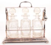 VINTAGE 20TH CENTURY SILVER PLATE TANTALUS