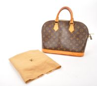 LOUIS VUITTON - MONOGRAM ALMA HANDBAG WITH DUST BAG