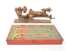 MID CENTURY ARMSTRONG THREAD REPAIR KIT & LATHE