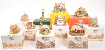 LILLIPUT LANE - COLLECTION OF TEN MODEL COTTAGE FIGURES