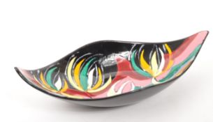 LONGWY POTTERY - RETRO FRENCH CENTREPIECE FRUIT BOWL