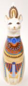 ROYAL CROWN DERBY - EGYPTIAN ROYAL CATS PAPERWEIGHT