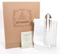 ROYAL DOULTON - LES SAISONS ' HIVER ' FIGURE LIMITED EDITION