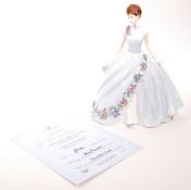COALPORT - LIMITED EDITION 'THE DREAM UNFOLDS' FIGURE