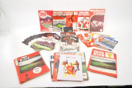 MANCHESTER UNITED - LARGE COLLECTION OF PROGRAMMES