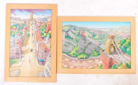 RICHARD FORSTER - TWO LIMITED EDITION BRISTOL PRINTS