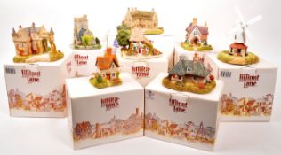 LILLIPUT LANE - COLLECTION OF EIGHT COTTAGE MODELS
