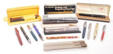 COLLECTION OF 20TH CENTURY PENS