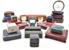 COLLECTION OF VINTAGE JEWELLERY BOXES