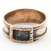 GOLD MOURNING RING