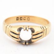 HALLMARKED 18CT GOLD SIGNET RING AF