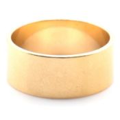 HALLMARKED 18CT GOLD BAND RING