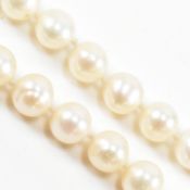 CULTURED PEARL NECKLACE WITH 14CT GOLD CLASP
