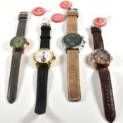 COLLECTION OF CONSTANTIN WEISZ GENTLEMAN'S WRISTWATCHES