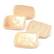 HALLMARKED 9CT GOLD CUFFLINKS