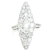 DIAMOND CLUSTER RING