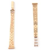 HALLMARKED 9CT GOLD WATCH STRAPS