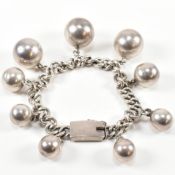 SILVER MEXICAN BALL BRACELET