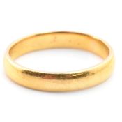 HALLMARKED 22CT GOLD BAND RING