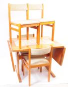 GANGSO MOBLER - MID CENTURY DANISH DINING TABLE & CHAIRS