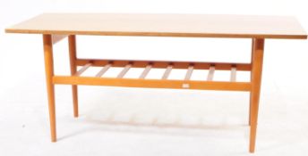 BRITISH MODERN DESIGN - MID CENTURY TEAK COFFEE TABLE