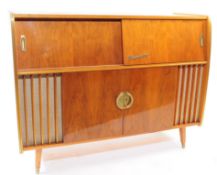 MID CENTURY RIGOLETTO WALNUT CASED RADIOGRAM
