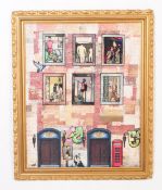 CONTEMPORARY STREET ART / GRAFFITI PICTURE - FRAMED