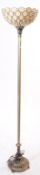 CONTEMPORARY TIFFANY STYLE ART NOUVEAU FLOOR LAMP