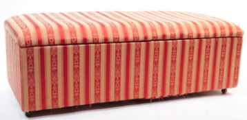 VINTAGE MID CENTURY OTTOMAN / BLANKET BOX