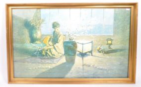 20TH CENTURY MADAME BUTTERFLY FRAMED PRINT