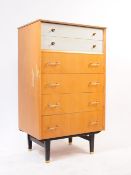 LIMELIGHT FURNITURE - MID CENTURY LIKE OAK CHEST OF DRAWERS