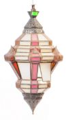 VINTAGE 20TH CENTURY MOROCCAN HANGING LANTERN