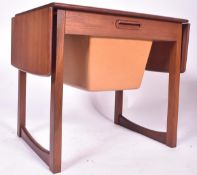DANISH MODERN DESIGN - TEAK MID CENTURY SEWING TABLE