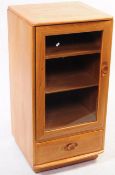 ERCOL - 20TH CENTURY WINDSOR RANGE BLONDE HIFI CABINET