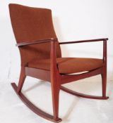 PARKER KNOLL - MODEL 988 - MID CENTURY FIRESIDE ROCKING CHAIR