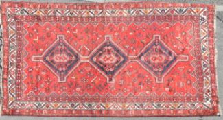 LARGE SOUTH PERSIAN SHIRAZ CARPET