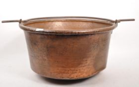 LARGE 19TH CENTURY COPPER COOKING POT