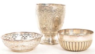 ELKINGTON & MAPPIN & WEBB - GROUP OF SILVER PLATE ITEMS