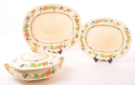 WEDGWOOD & CO - TWO MID CENTURY PLATES AND TUREEN