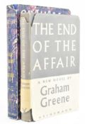 GREENE, GRAHAM. TWO FIRST EDITIONS IN DUST WRAPPERS