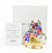 ROYAL DOULTON - HENRY AT AGINCOURT - BOXED PORCELAIN FIGURINE
