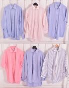 JAMES MEADE LIMITED - FIVE VINTAGE MEN'S TAILORED SHIRTS