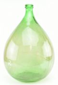 VINTAGE MID CENTURY GREEN GLASS CARBOY / TERRARIUM