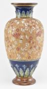 EARLY 20TH CENTURY DOULTON LAMBETH SLATER VASE