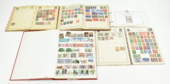GB & FOREIGN ISSUES. COLLECTION OF DEFINITIVE STAMPS IN 4 ALBUMS
