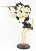 BETTY BOOP - VINTAGE RESIN FIGURINE OF BOOP AS A WAITRESS