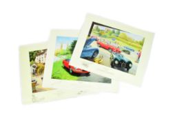 MOTORING - TONY SMITH - COLLECTION OF LIMITED EDITION PRINTS