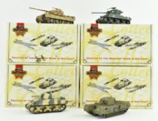 MATCHBOX COLLECTIBLES - FOUR DIECAST VEHICLE FIGURINES